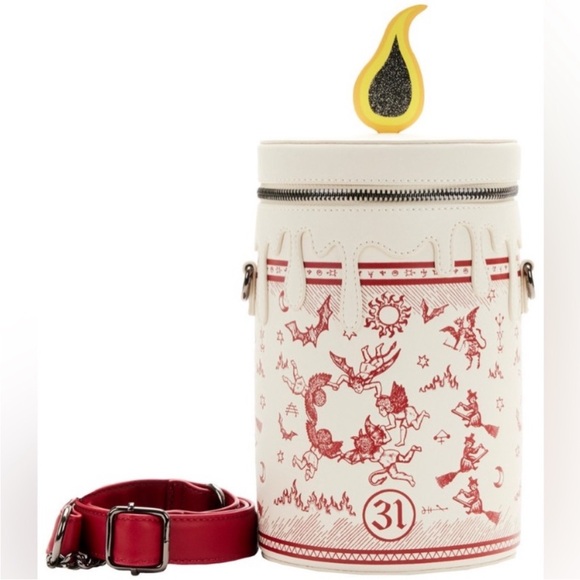 NWT Disney Loungefly HOCUS POCUS “Black Flame Candle” shoulder bag - Picture 2 of 12